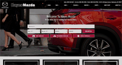 Desktop Screenshot of hayesmazda.com